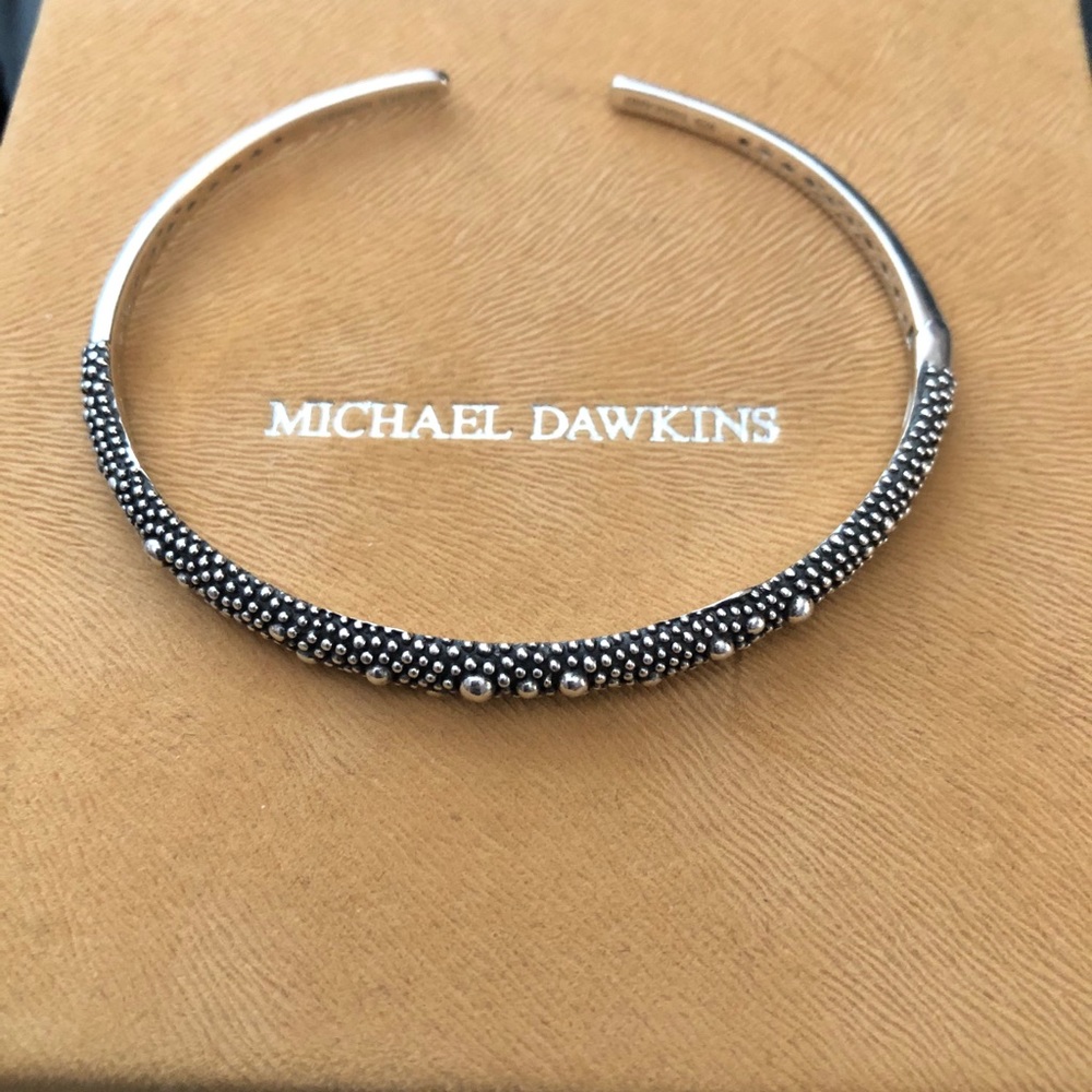 COPY - Michael Dawkins .925 Starry Night Hinged Bracelet
